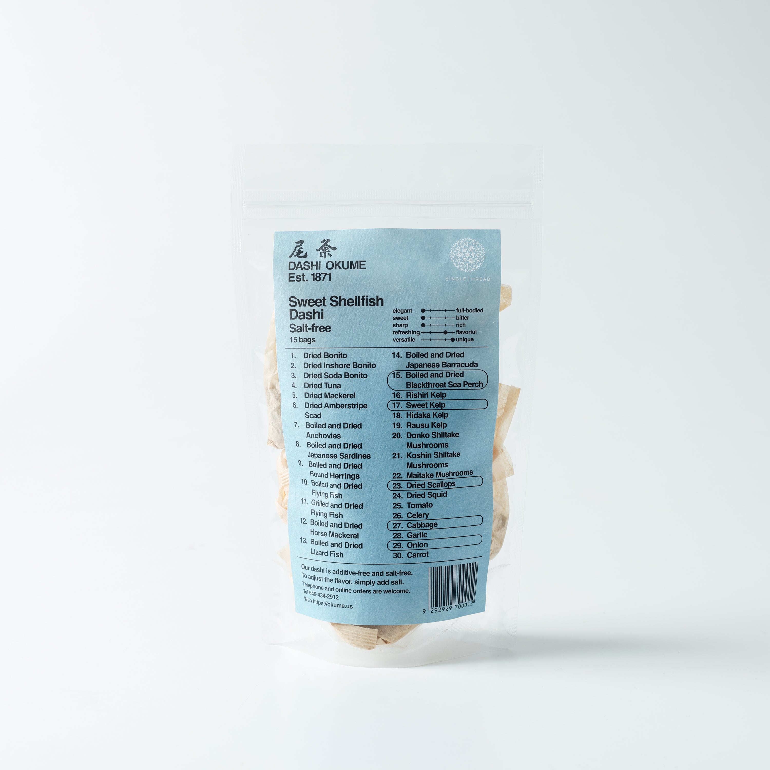 SingleThread Sweet Shellfish Dashi