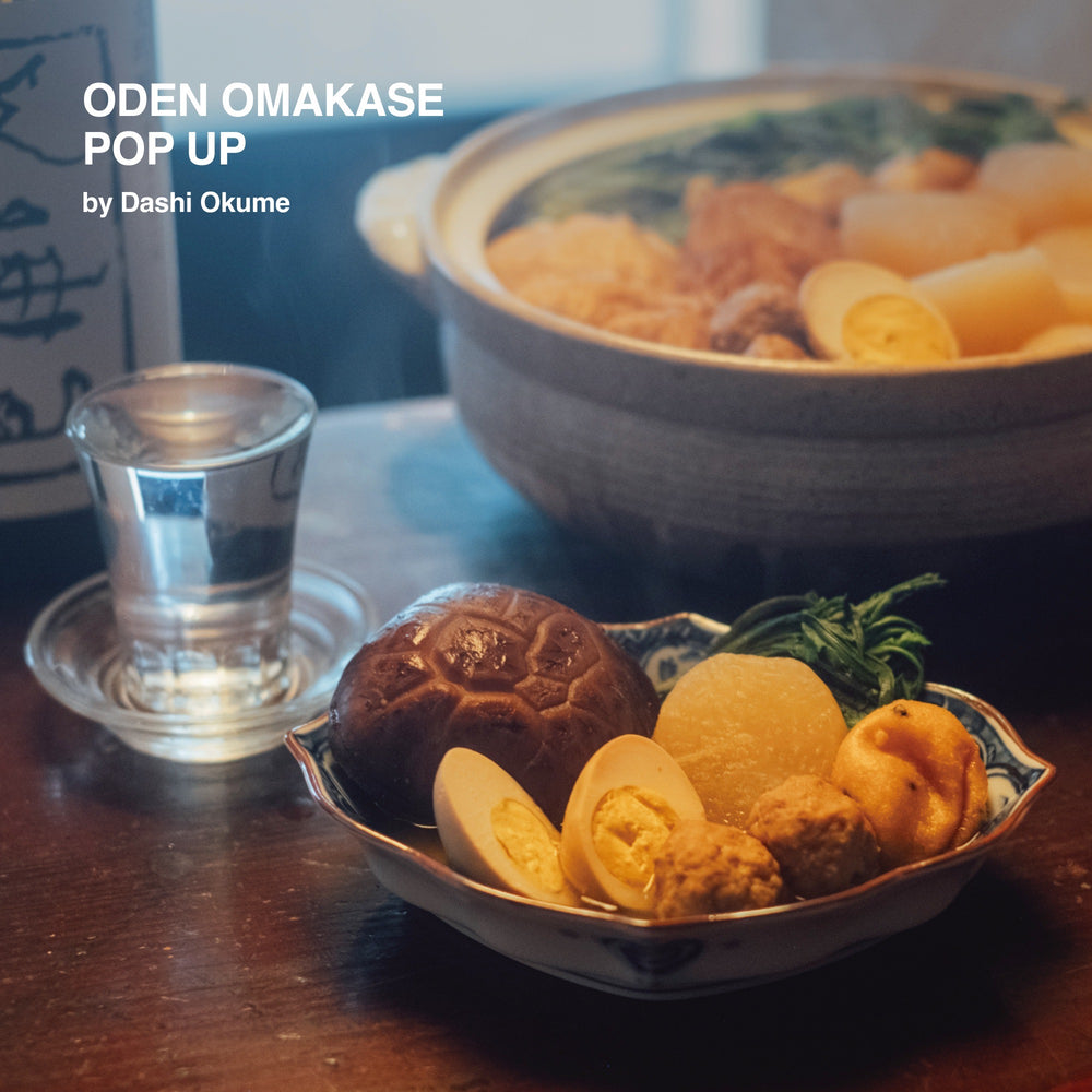 Oden Omakase Pop Up from 12/6