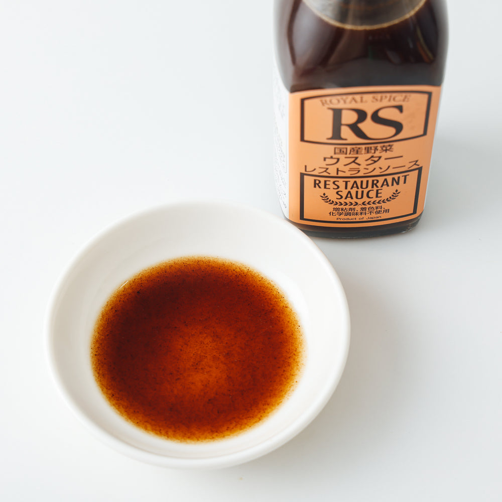 
                  
                    Japanese-style Worcestershire Sauce
                  
                