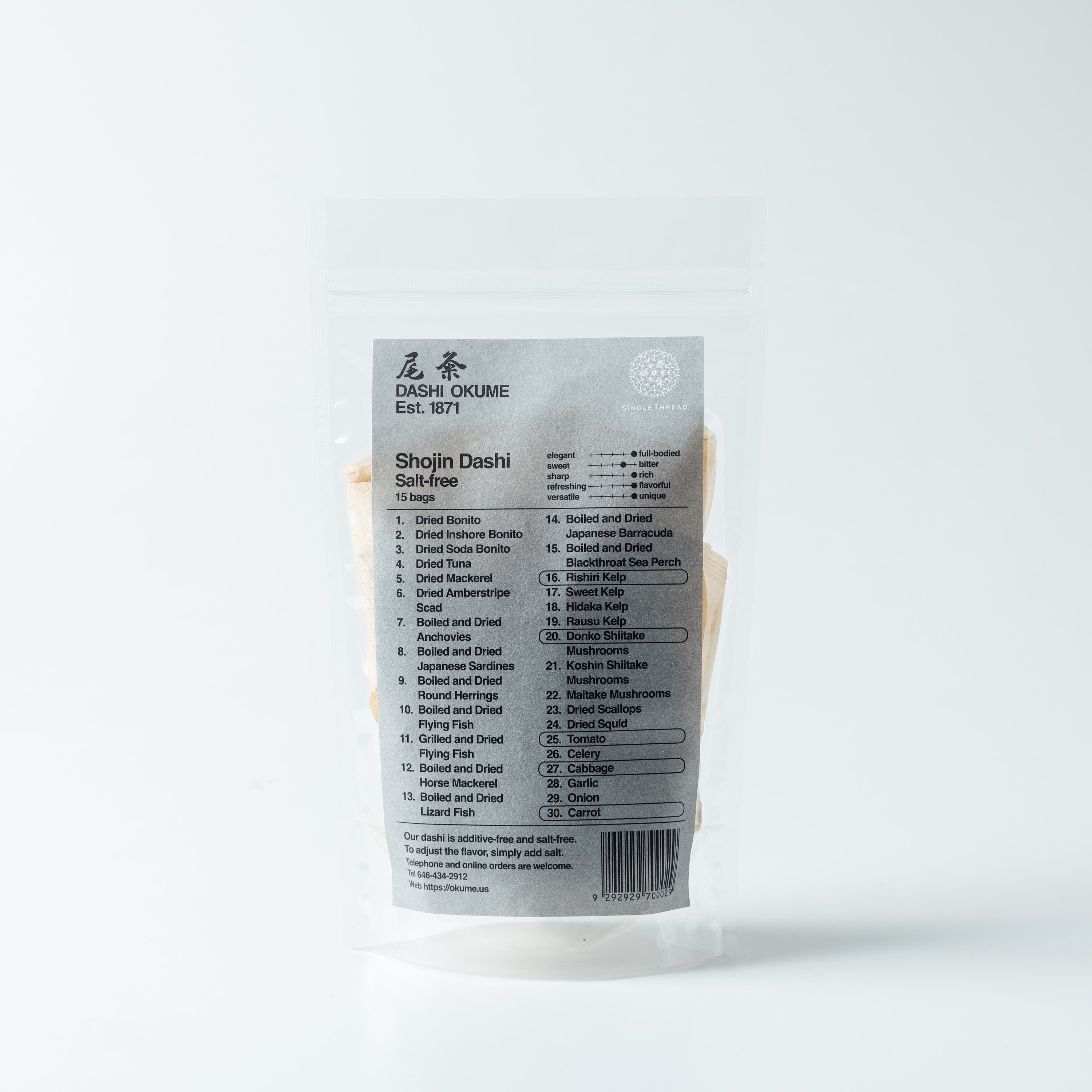 SingleThread Shojin Dashi