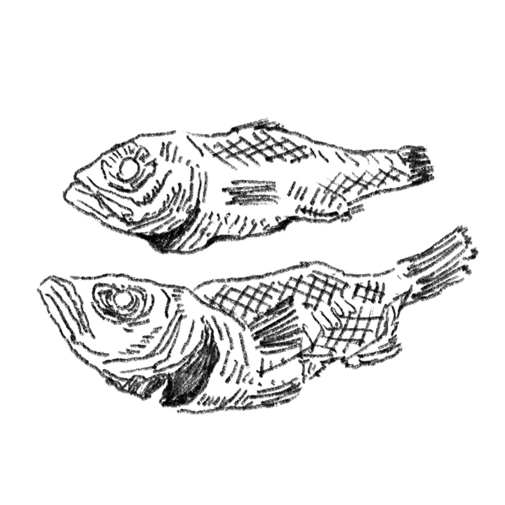 Custom-made dashi/ Boiled and Dried Blackthroat Sea Perch[ Nodoguro-niboshi ]