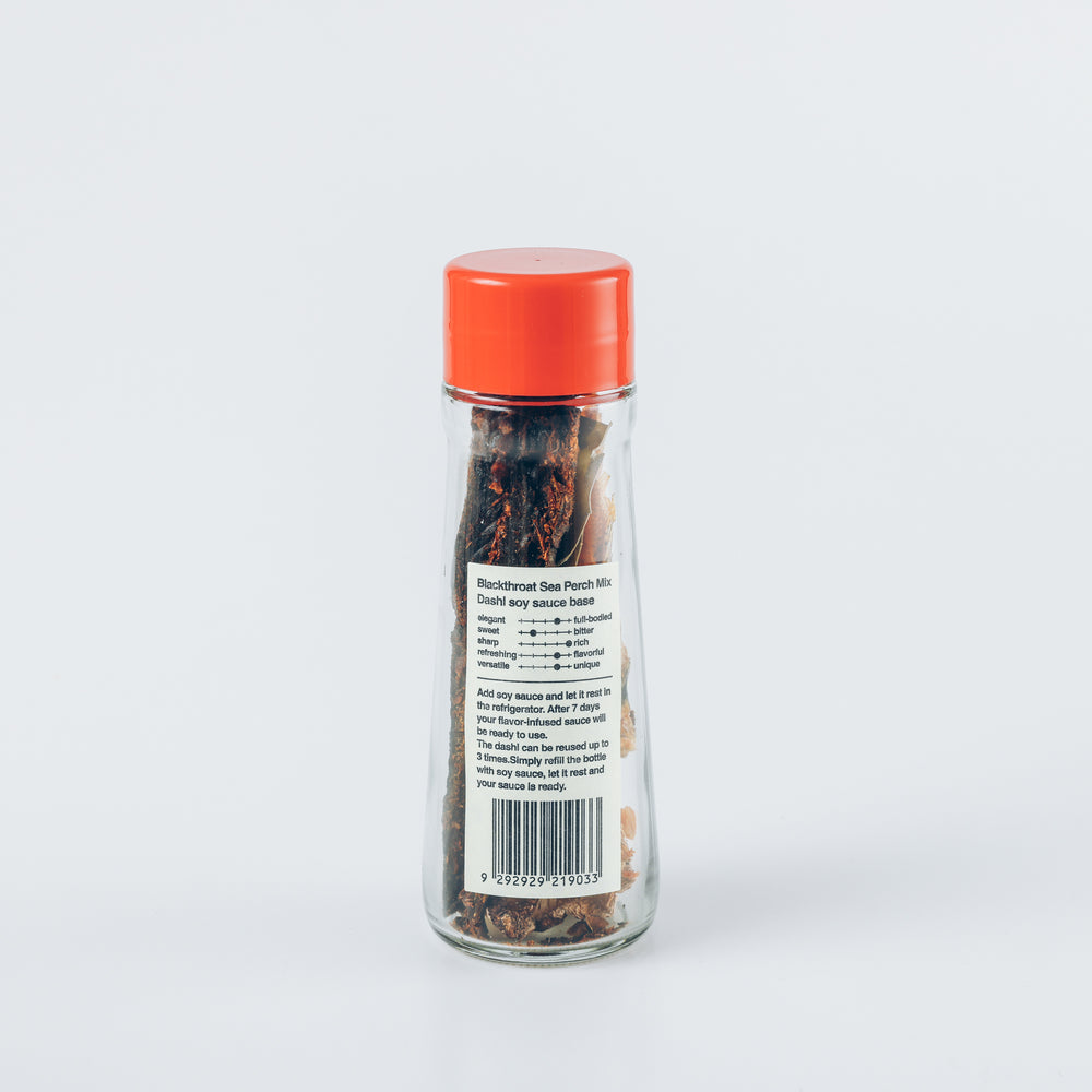 
                  
                    Blackthroat Sea Perch Mix Dashi soy sauce base
                  
                