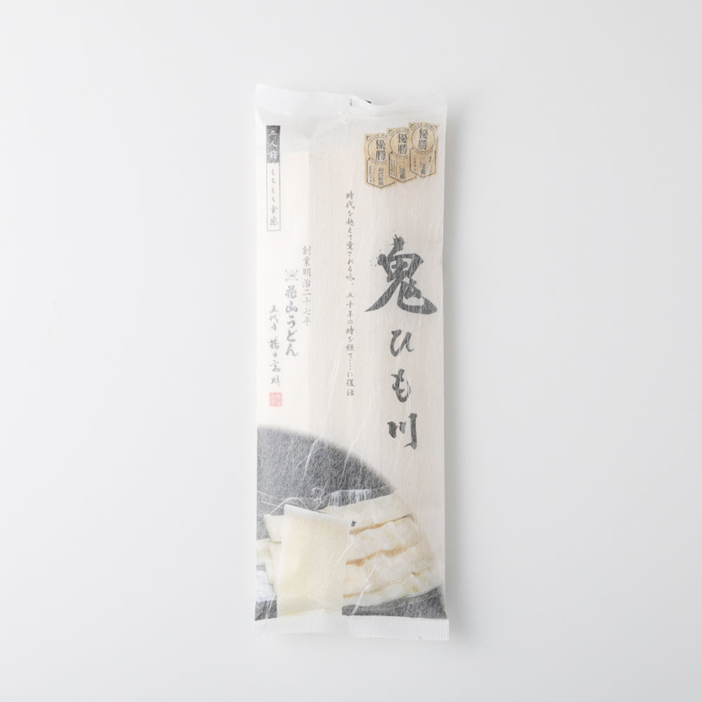 Oni Himokawa Flat, wide udon noodles